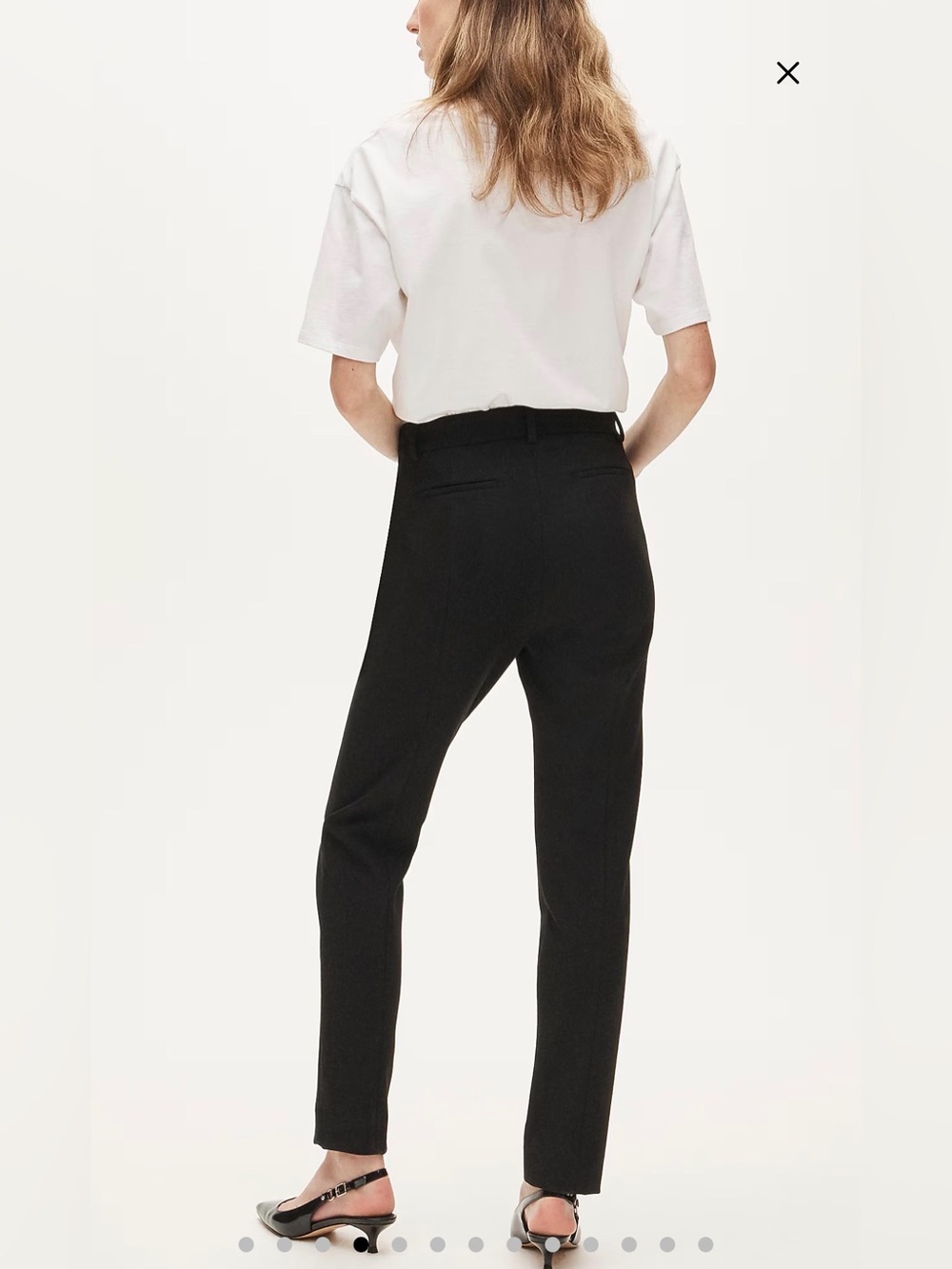 J.Crew Cameron Pant Black Size 8 NWT Four Season Stretch - Picture 2 of 12